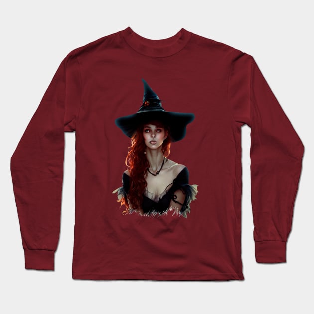 The Witch of the Shirt Long Sleeve T-Shirt by enyeniarts